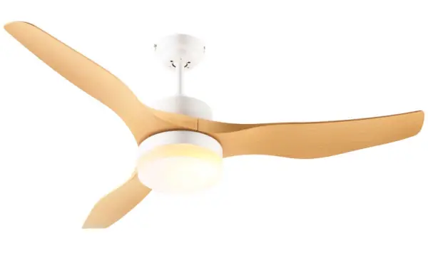 Ventilador 3 aspas con lud LED