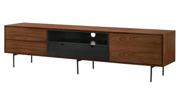 Mesa de televisión 4 cajones industrial Gari