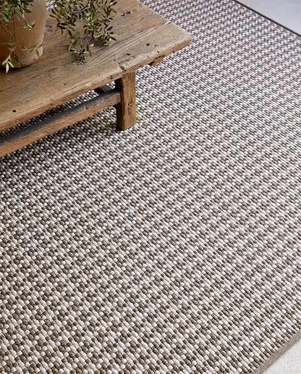 Alfombra artesanal de yute Terra