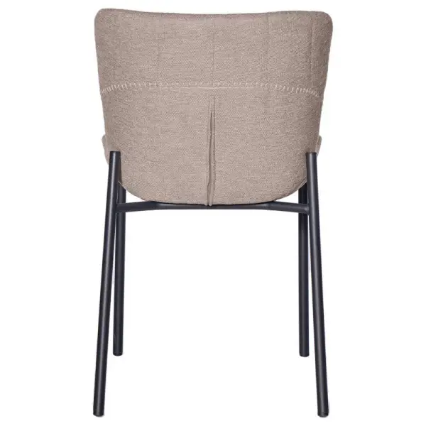 Silla industrial gris claro Mayka