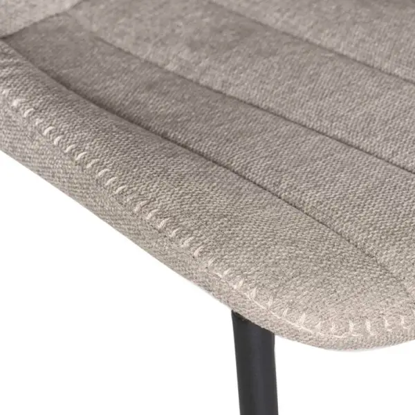 Silla industrial gris claro Mayka