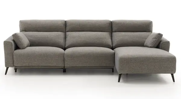 Sofá con chaise longue motorizado Murle