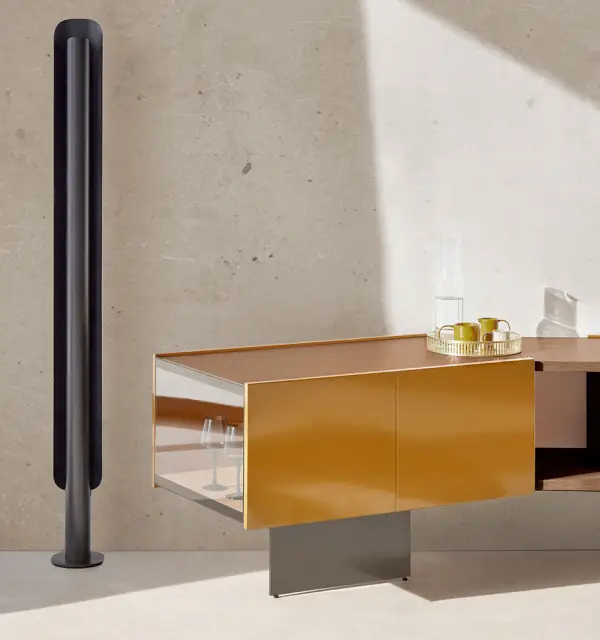 Aparador curvo de diseño Toscana Firenze by Punt
