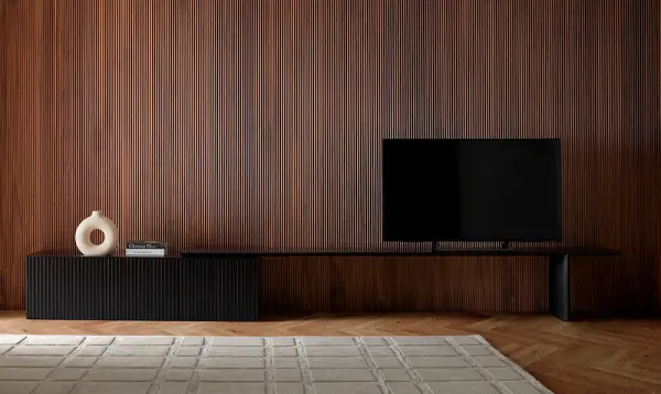 Mesa de televisión extensible 3 puertas Velasca by Punt