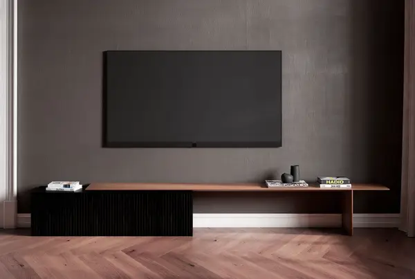 Mesa de televisión extensible 3 puertas Velasca by Punt