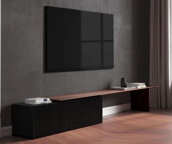 Mesa de televisión extensible 3 puertas Velasca by Punt