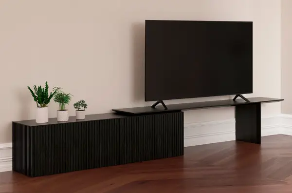 Mesa de televisión extensible 3 puertas Velasca by Punt