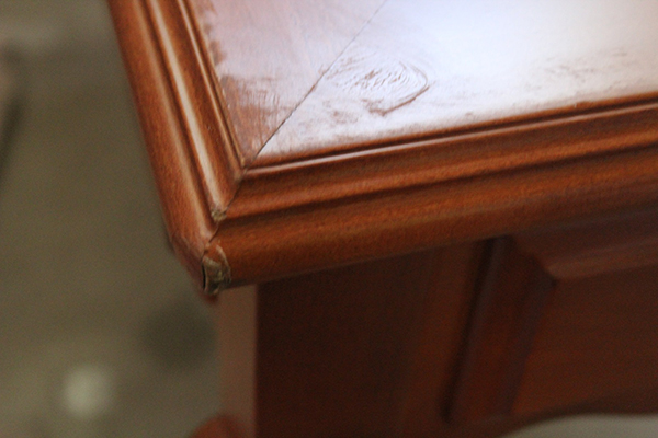 Mesa de escritorio Langdon clásico lig defectos