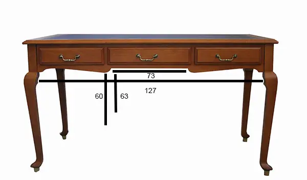 Mesa de escritorio Langdon clásico lig defectos