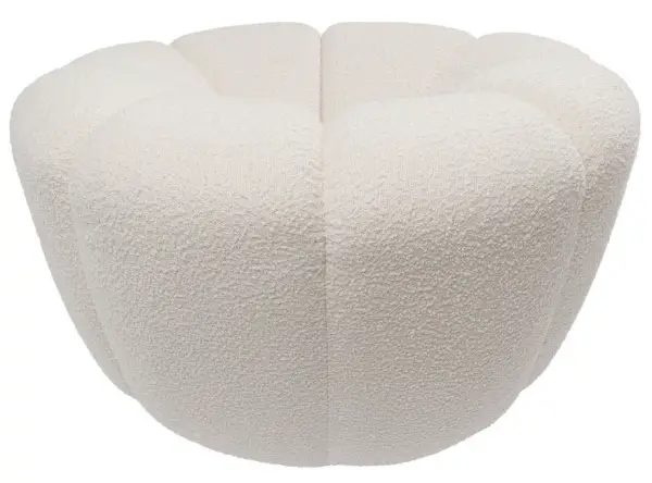 Butaca giratoria blanca Peppo