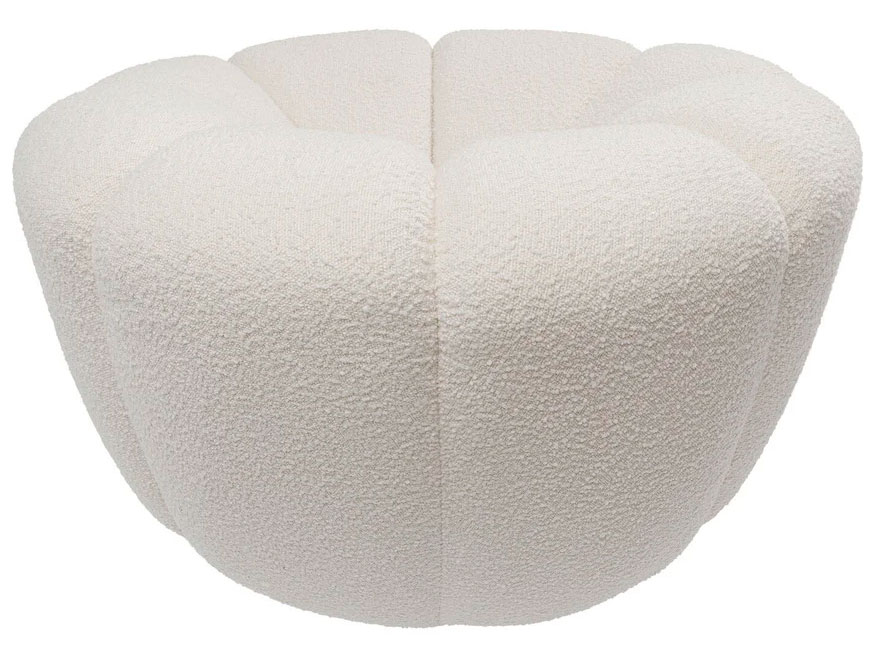 Butaca giratoria blanca Peppo