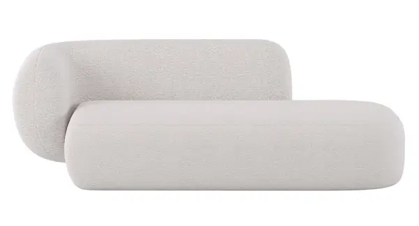 Chaise longue Bianca by Casantini Milano