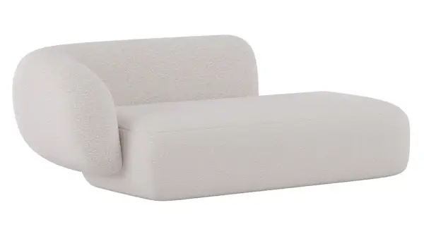 Chaise longue Bianca by Casantini Milano