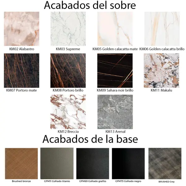 Mesa de comedor redonda keramik Planer Cattelan