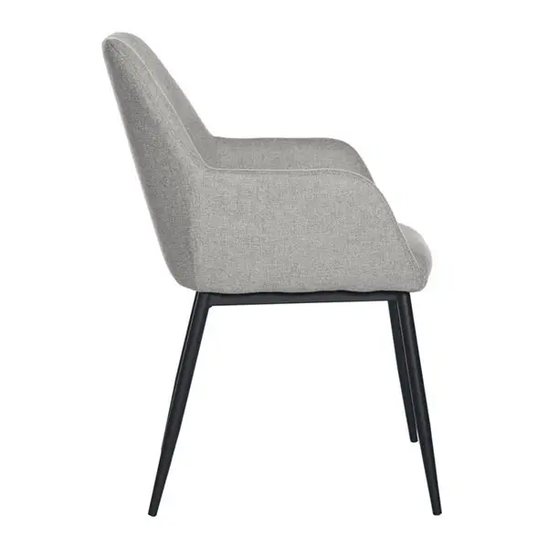 Silla Isabellla gris claro