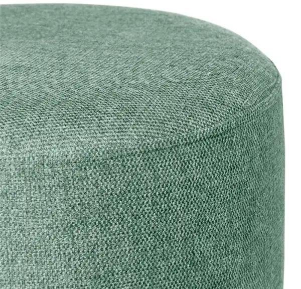 Puff tapizado menta Herman