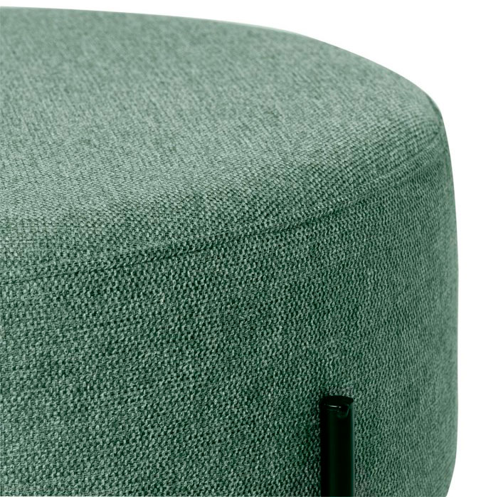 Puff tapizado menta Camilo