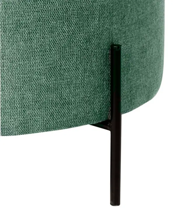 Puff tapizado menta Camilo
