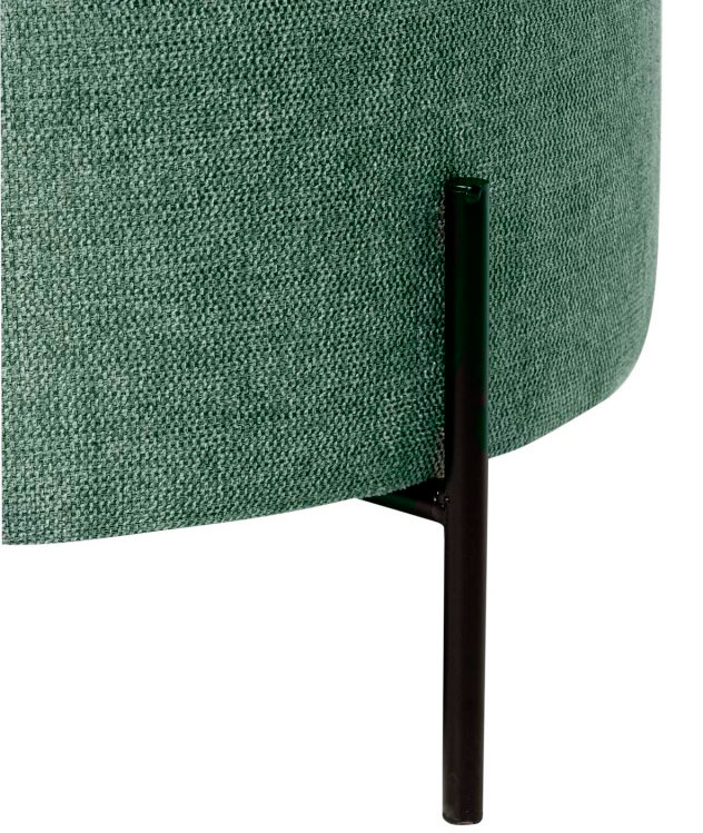 Puff tapizado menta Camilo