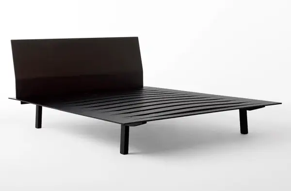 Cama para colchón de 160x200 Sottiletto by Horm
