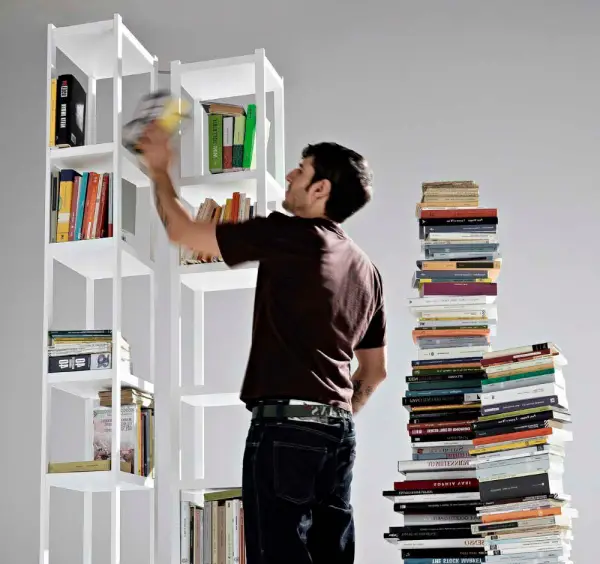 Librería dos columnas Singles by Horm