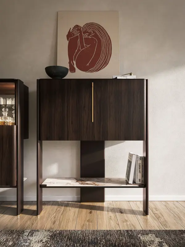 Mueble bar aparador Cremona by Cattelan Italia