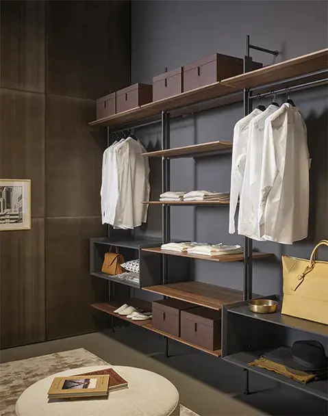 Vestidor Roll Walk-in Closet 06 by Bonaldo