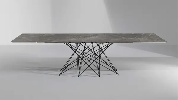 Mesa de comedor extensible cerámica Octa Bonaldo