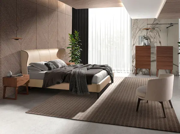 Cama polipiel crema Seim