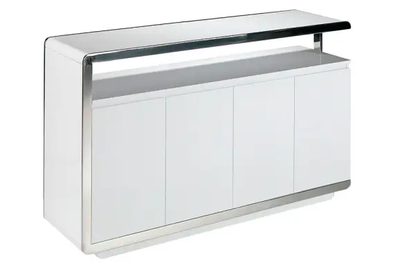 Aparador 4 puertas blanco Benure