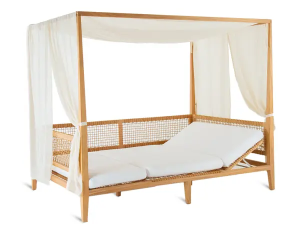 Cama con dosel y asientos regulables Synthesis by Unopiu