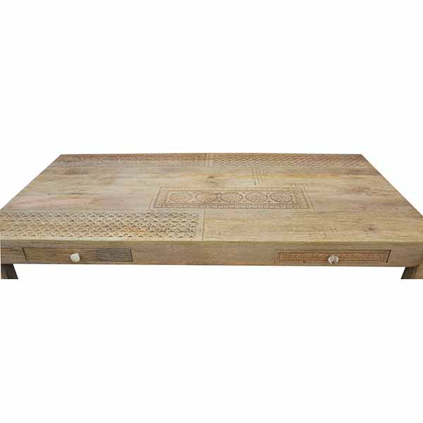 Mesa de comedor con cajones Puro lig.defectos