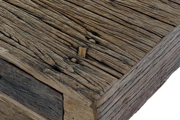 Consola molino Madera reciclada y acero