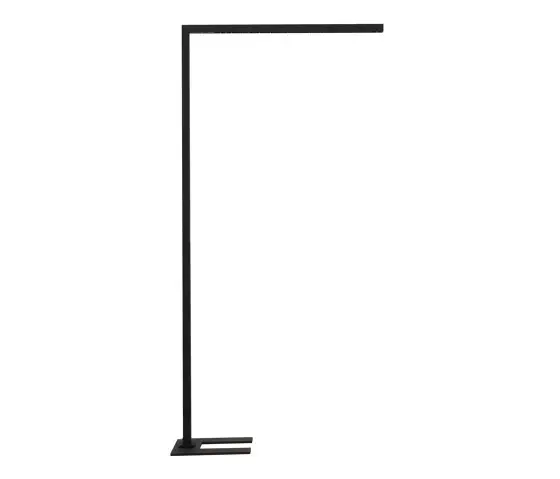 Lámpara de pie minimalista negra arquitect