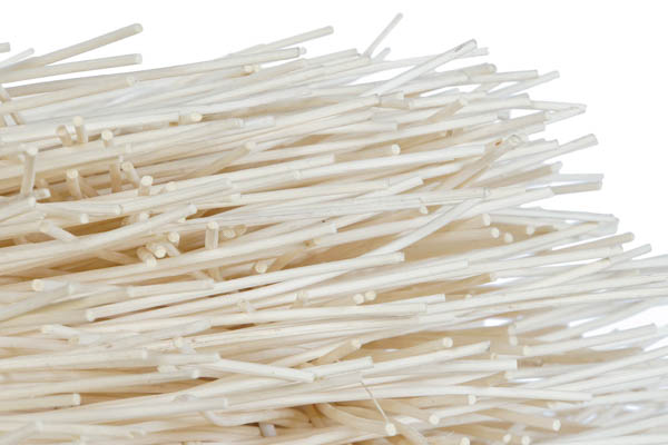 LAMPARA TECHO RATAN HIERRO NIDO NATURAL