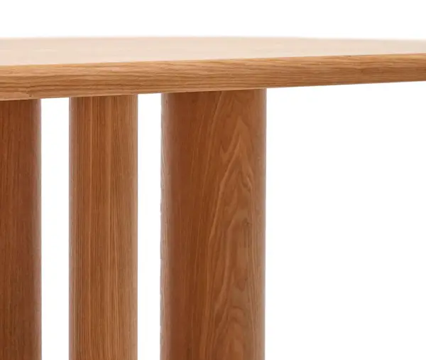 Mesa de comedor fresno acabado natural Mailen Kave Home
