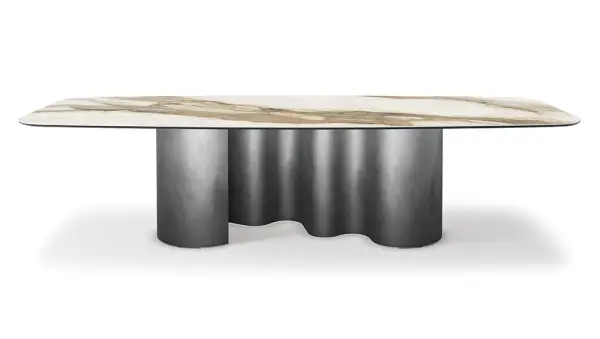 Mesa de comedor porcelánico Papel by Cattelan Italia