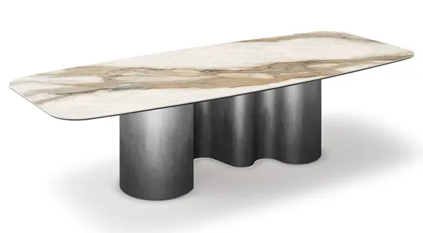 Mesa de comedor porcelánico Papel by Cattelan Italia
