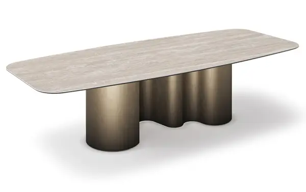 Mesa de comedor porcelánico Papel by Cattelan Italia
