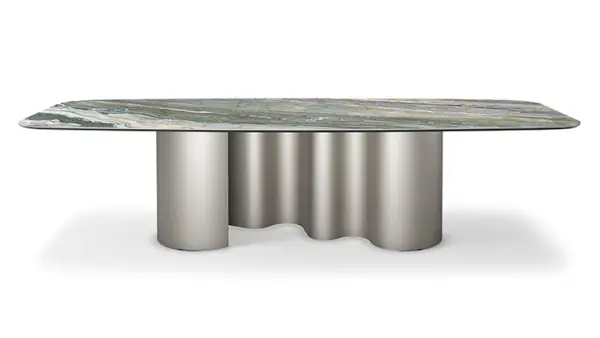 Mesa de comedor porcelánico Papel by Cattelan Italia
