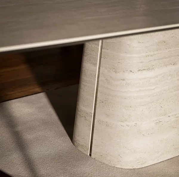 Mesa de comedor keramik Napoleon by Cattelan Italia
