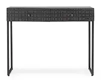 Consola industrial 2 cajones Dorset