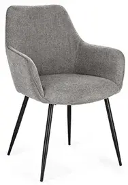 Silla C-BR Cora gris acero