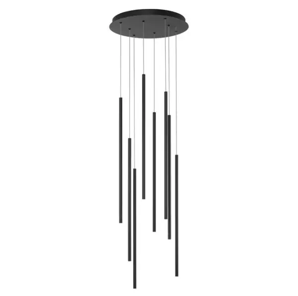 Lámpara de techo negro Elettra