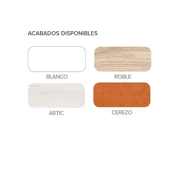 Canapé de madera elevable Forte