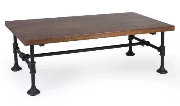 Mesa de centro industrial Pipa