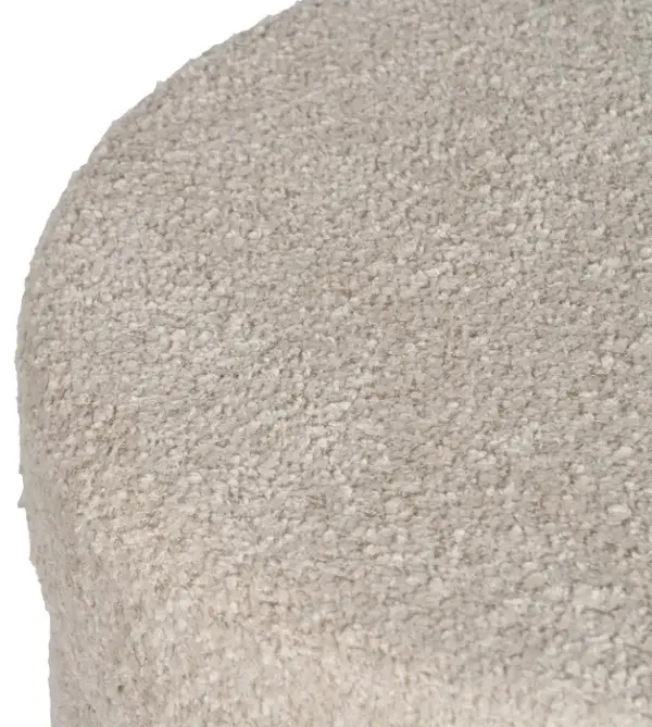 Puf beige minimalista Edén
