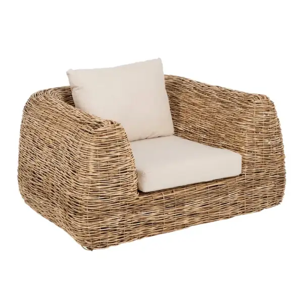 Sillón natural minimalista Edén