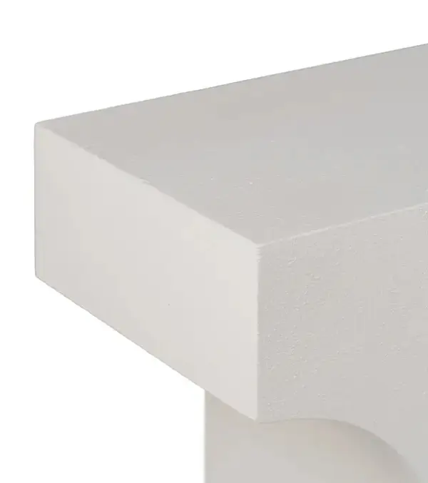 Consola minimalista cálida arcos