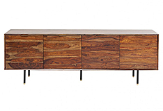 Aparador Midcentury madera de acacia maciza Ravello 